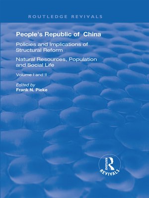 cover image of People's Republic of China, Volumes I and II